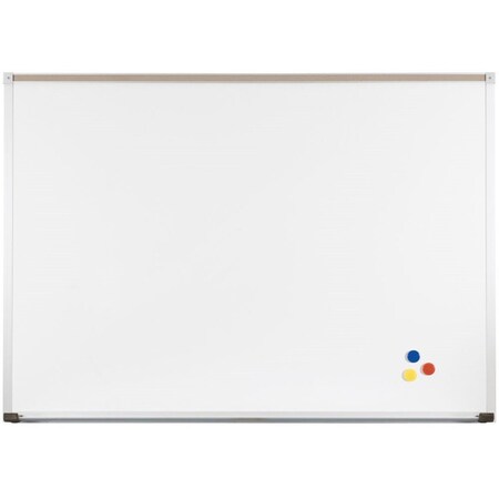 Mooreco Porcelain Steel Markerboard - Deluxe Aluminum Trim 4Inh X 8Inw 202AH-25